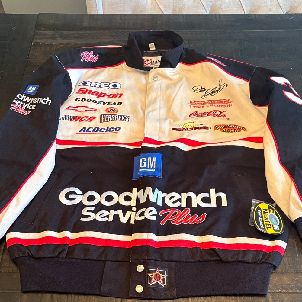 Dale Earnhardt 3 Jeff Hamilton Chase Authentics NASCAR Racing Jacket